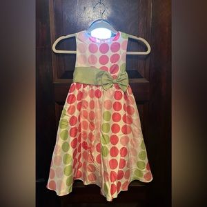 Beautiful vintage Rare Additions polkadot dress.